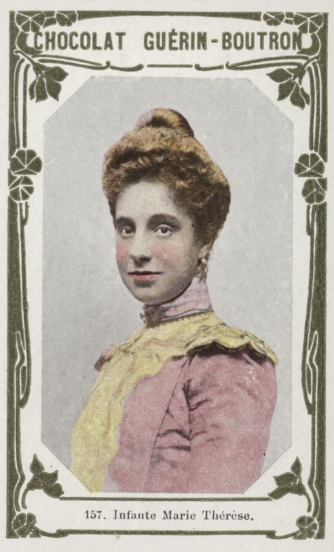Infante Marie Therese (színes fotó) alkotó: French School