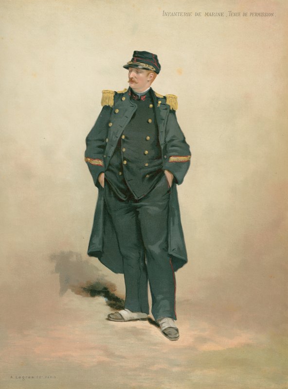 Tengerészgyalogosok, hagyjatok ruhát alkotó: French School