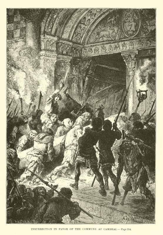 Felkelés a cambrai kommün javára alkotó: French School