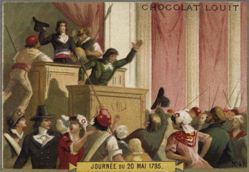 1795. május 20-i felkelés, francia forradalom alkotó: French School