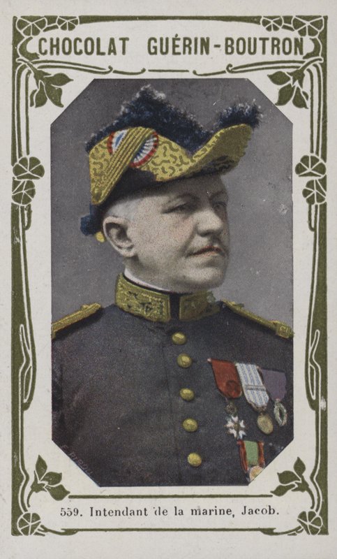 A haditengerészet parancsnoka, Jacob (színes fotó) alkotó: French School