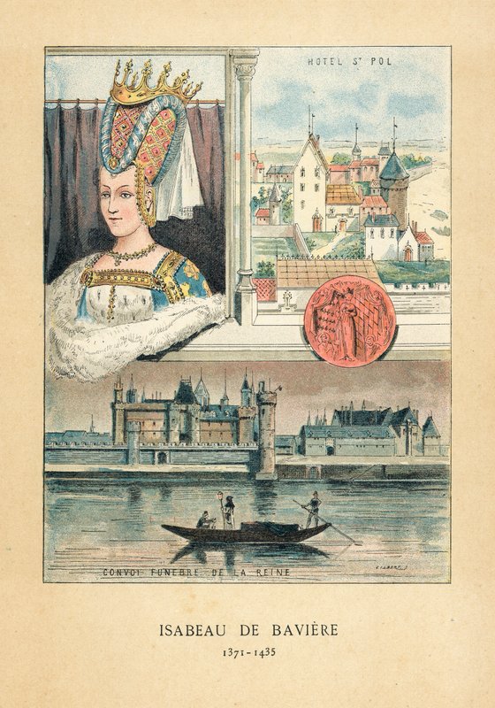 Isabeau de Baviere alkotó: French School