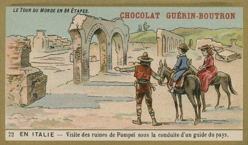 Olaszország: Pompei romjainak megtekintése helyi idegenvezetővel alkotó: French School