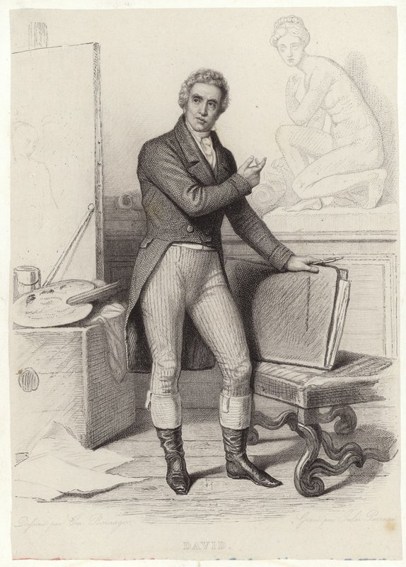 Jacques-Louis David francia festő alkotó: French School
