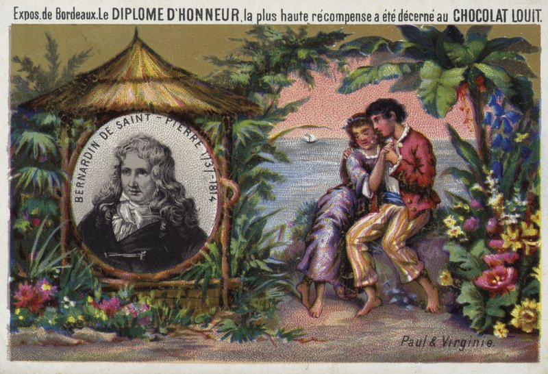Jacques Henri Bernardin de Saint Pierre francia író és botanikus alkotó: French School