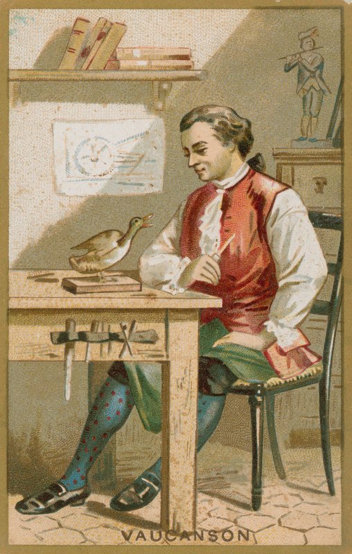 Jacques of Vaucanson alkotó: French School