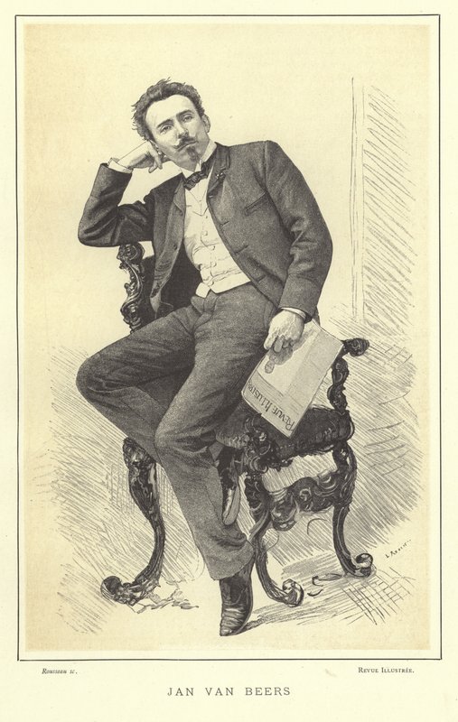 Jan van Beers belga művész alkotó: French School