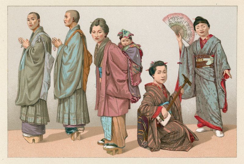 Japán jelmez alkotó: French School