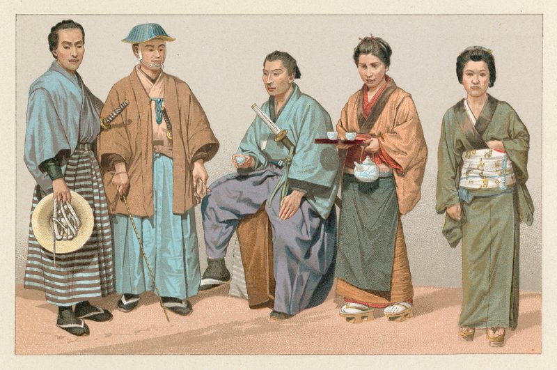 Japán jelmez alkotó: French School