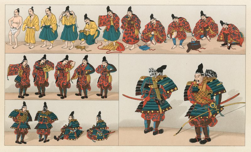 Japán jelmez alkotó: French School