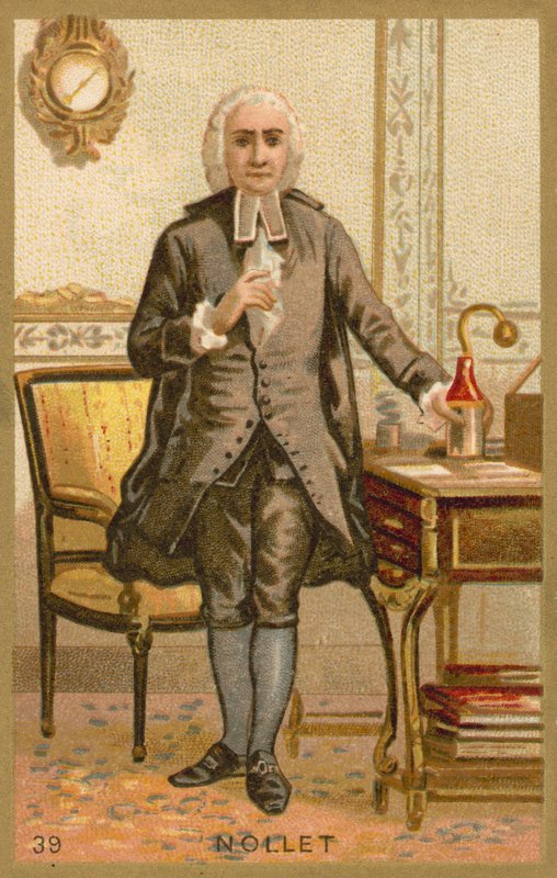 Jean-Antoine Nollet francia lelkész és fizikus alkotó: French School