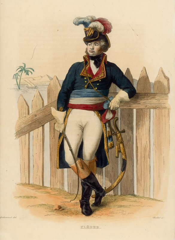 Jean-Baptiste Kleber (színes metszet) alkotó: French School