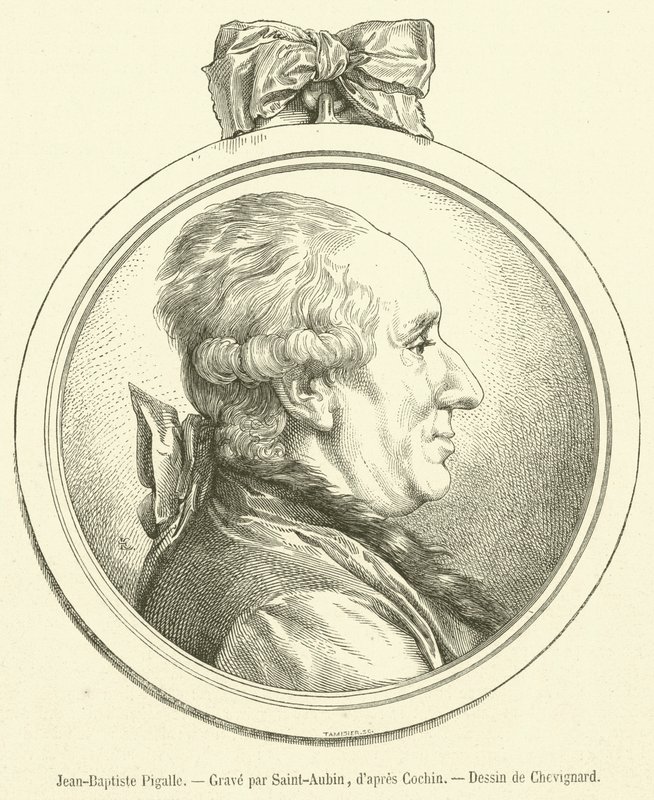 Jean-Baptiste Pigalle (metszet) alkotó: French School