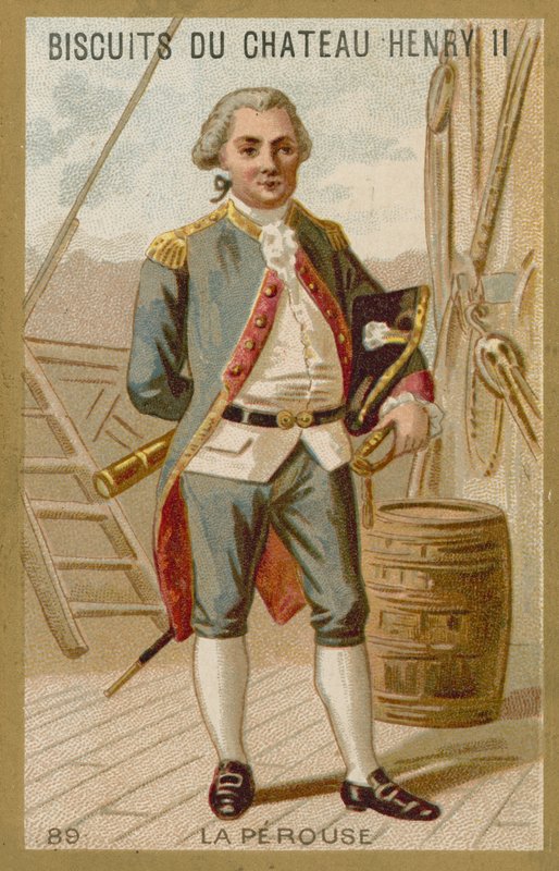 Jean-Francois de la Perouse francia tengerésztiszt és felfedező alkotó: French School