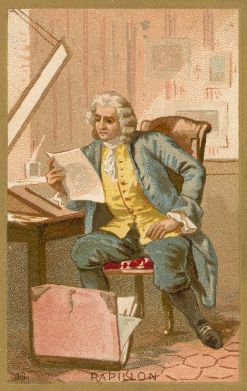 Jean-Michel Papillon francia nyomdász alkotó: French School