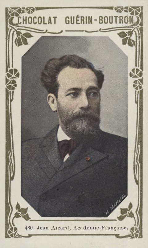 Jean Aicard, Academie-Francaise (színes fotó) alkotó: French School