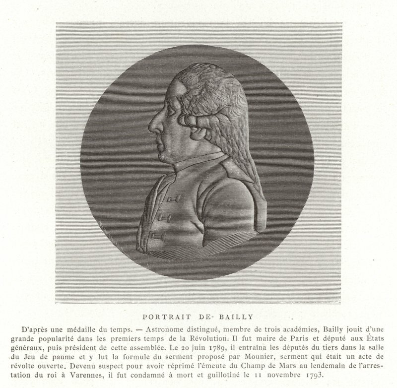 Jean Sylvain Bailly francia csillagász, matematikus és forradalmi politikus alkotó: French School