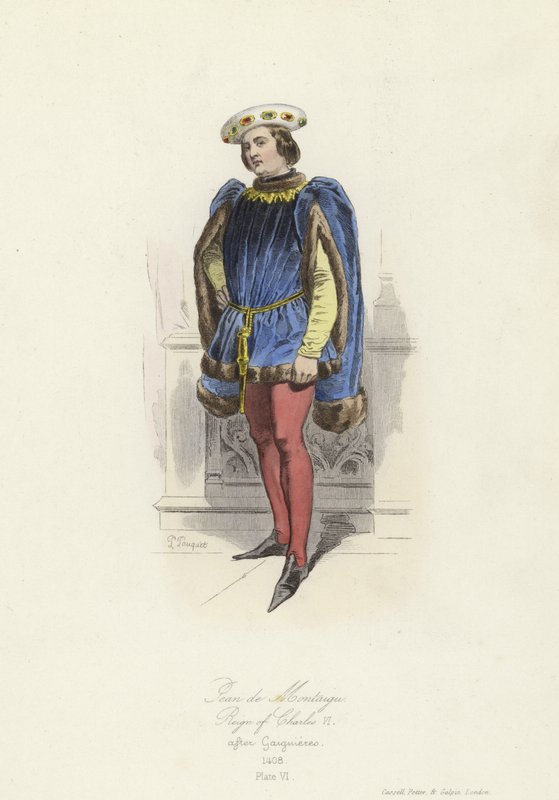 Jean de Montagu, Franciaország nagymestere, VI. Károly uralkodása alkotó: French School