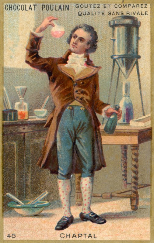Jeanne-Antoine Chaptal, vegyész alkotó: French School