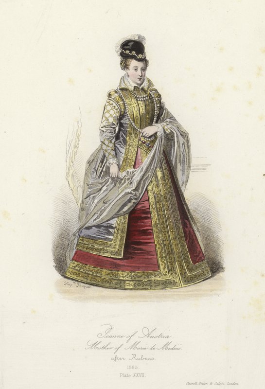 Ausztriai Joanna, Marie de Medici anyja alkotó: French School