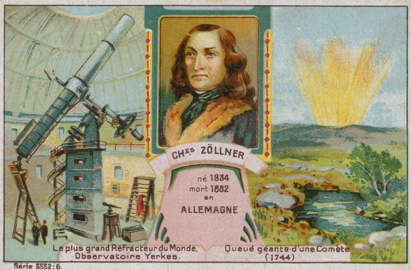 Johann Karl Friedrich Zoellner német csillagász alkotó: French School