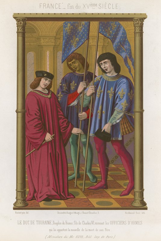 János, Franciaország Dauphin és Touraine hercege alkotó: French School