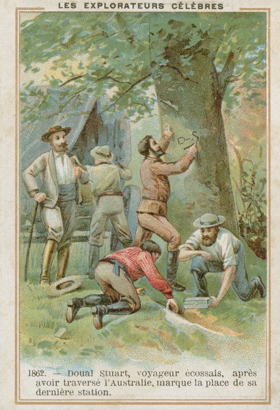 John McDouall Stuart, Ausztrália skót felfedezője alkotó: French School