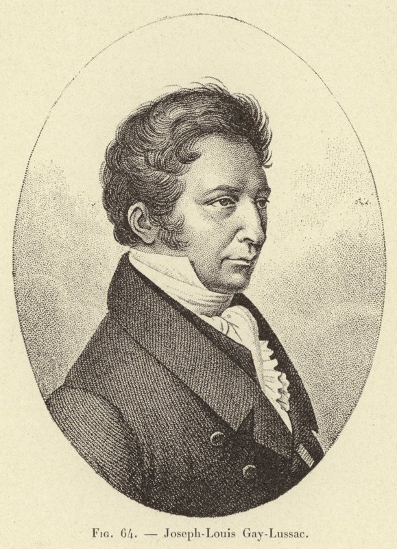 Joseph-Louis Gay-Lussac (metszet) alkotó: French School