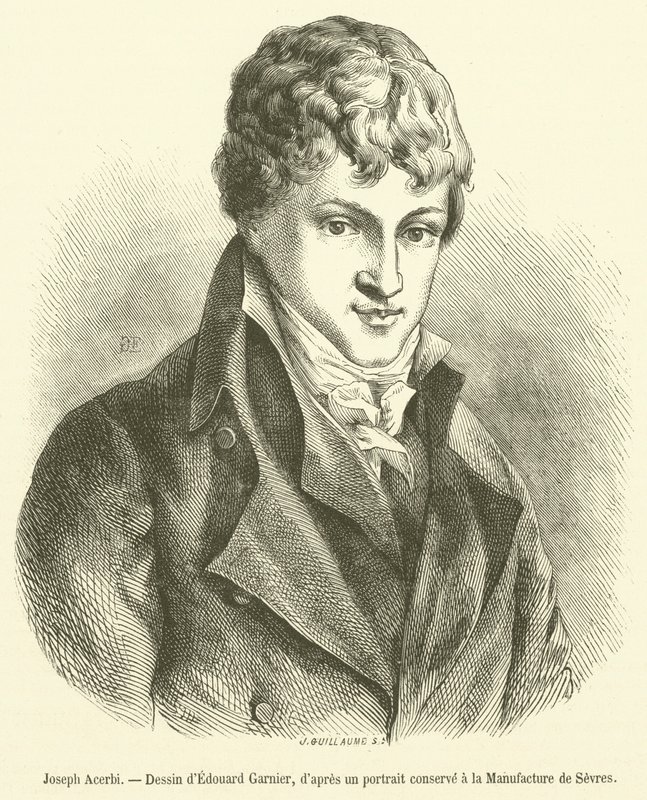 Joseph Acerbi (metszet) alkotó: French School