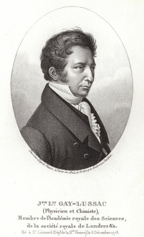 Joseph Louis Gay-Lussac alkotó: French School