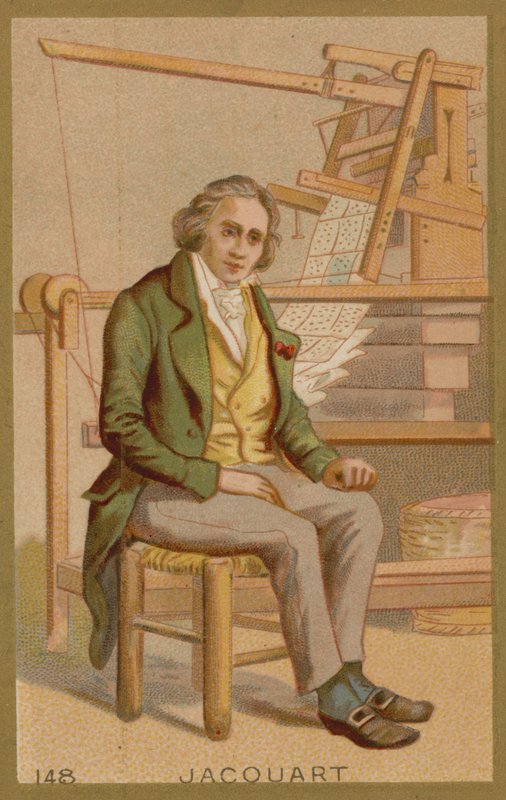 Joseph Marie Jacquard francia takács és kereskedő alkotó: French School