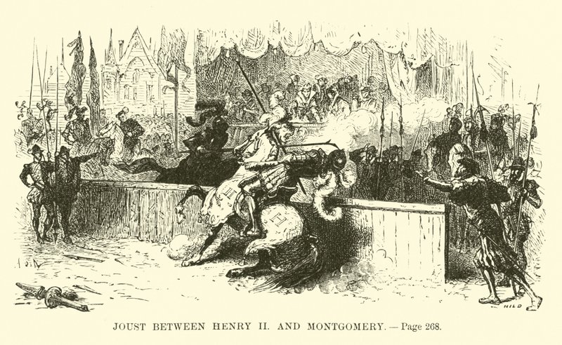 Henry II és Montgomery közötti torna alkotó: French School