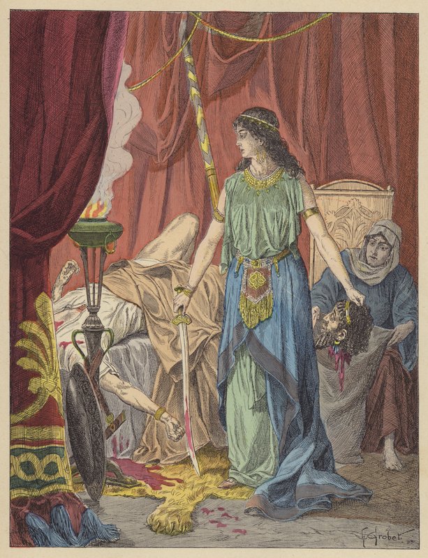 Judit és Holofernész alkotó: French School