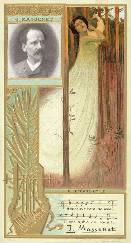 Jules Massenet, A Lefevre-Utile (színes litó) alkotó: French School