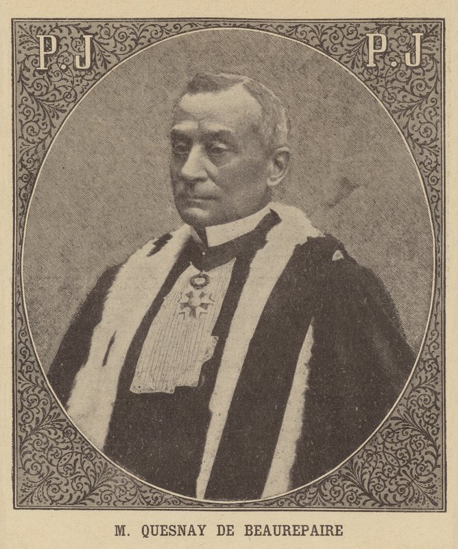 Jules Quesnay de Beaurepaire, francia bíró alkotó: French School