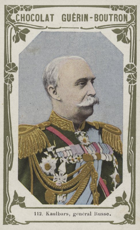 Kaulbars, Russe tábornok (színes fotó) alkotó: French School