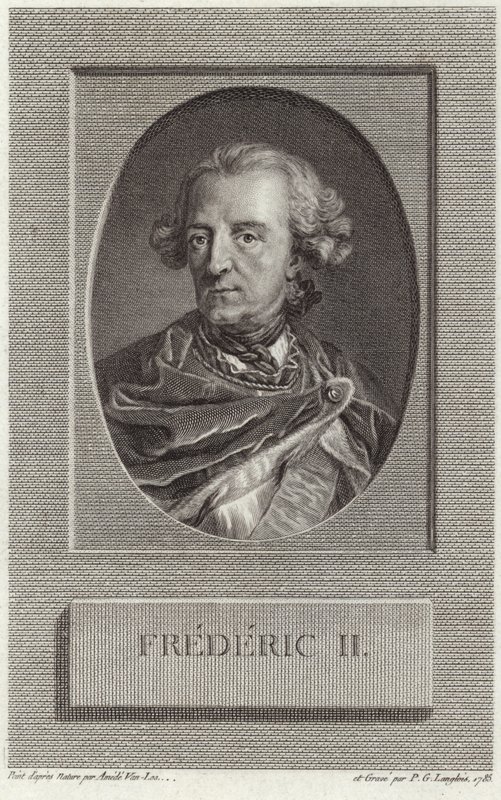 Frigyes porosz király alkotó: French School