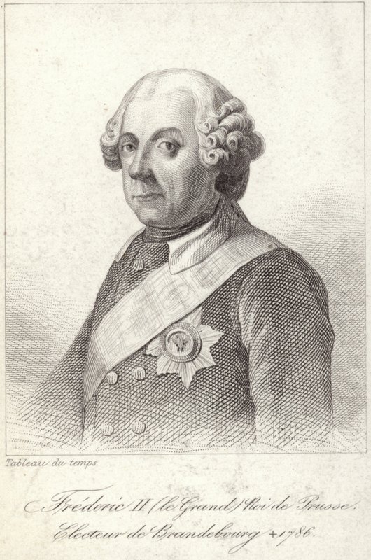 Frigyes porosz király alkotó: French School
