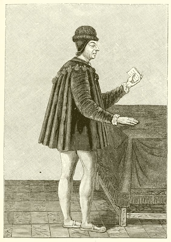 King Louis XI alkotó: French School