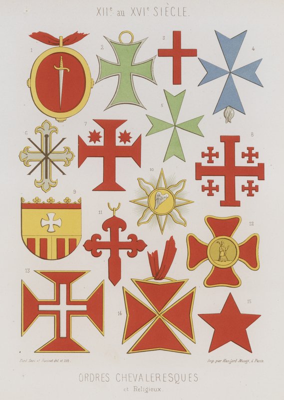 Lovagok és vallási rendek alkotó: French School