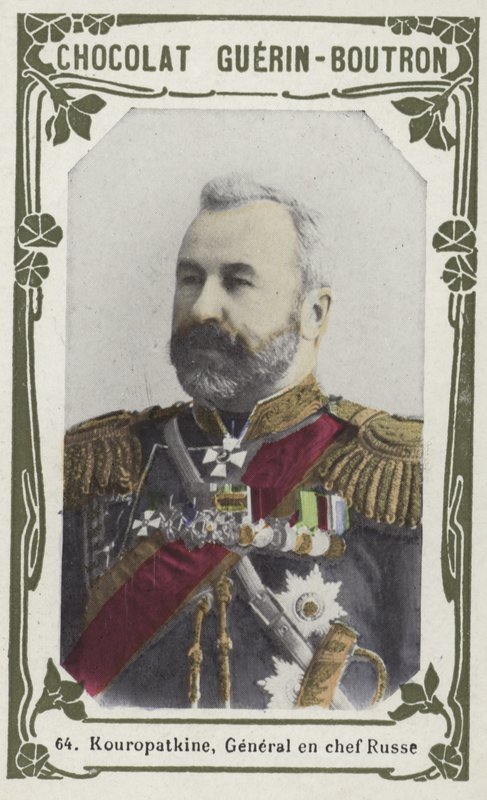 Kuropatkin, orosz tábornok (színes fotó) alkotó: French School