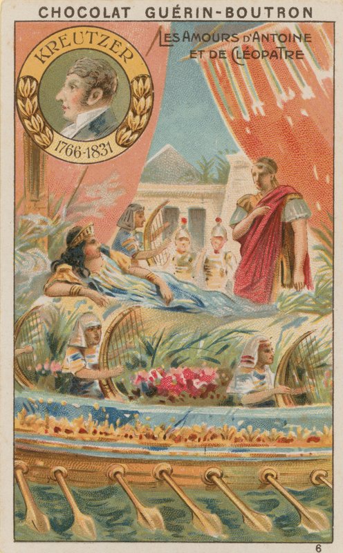 Kreutzer: Antoine és Kleopátra szerelmei alkotó: French School