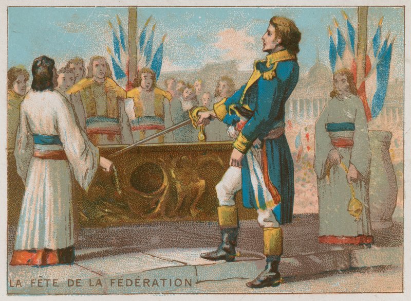 A Fete de la Federation alkotó: French School