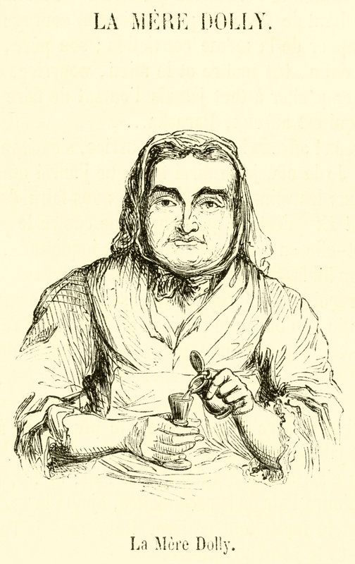 La Mere Dolly (metszet) alkotó: French School