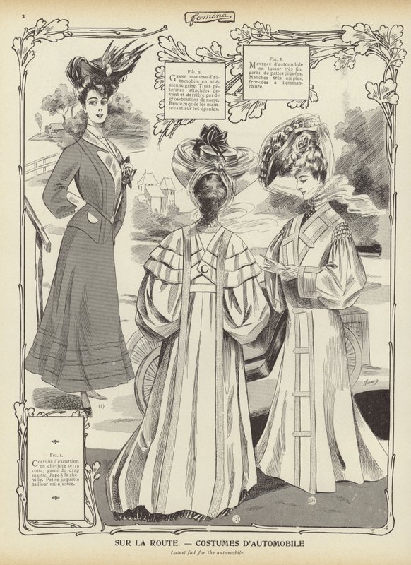 Femina divatja alkotó: French School