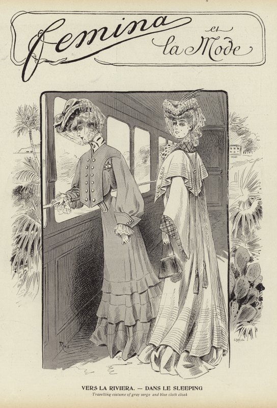 Femina divatja alkotó: French School
