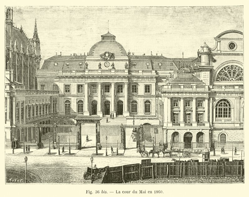 A májusi bíróság 1860-ban alkotó: French School
