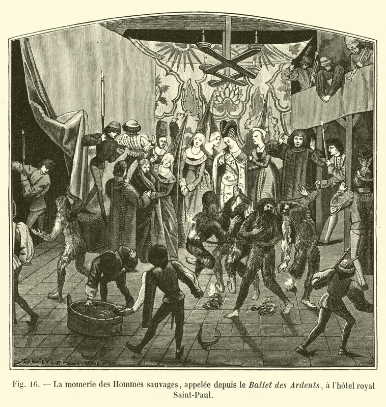 A Vademberek múmiája, azóta Ballet des Ardents néven, a Royal Hotel Saint-Paulban alkotó: French School