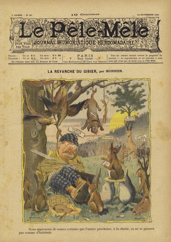 A játék bosszúja. Illusztráció: Le Pele-Mele alkotó: French School