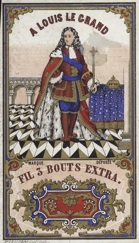 A Louis le Grand címke alkotó: French School